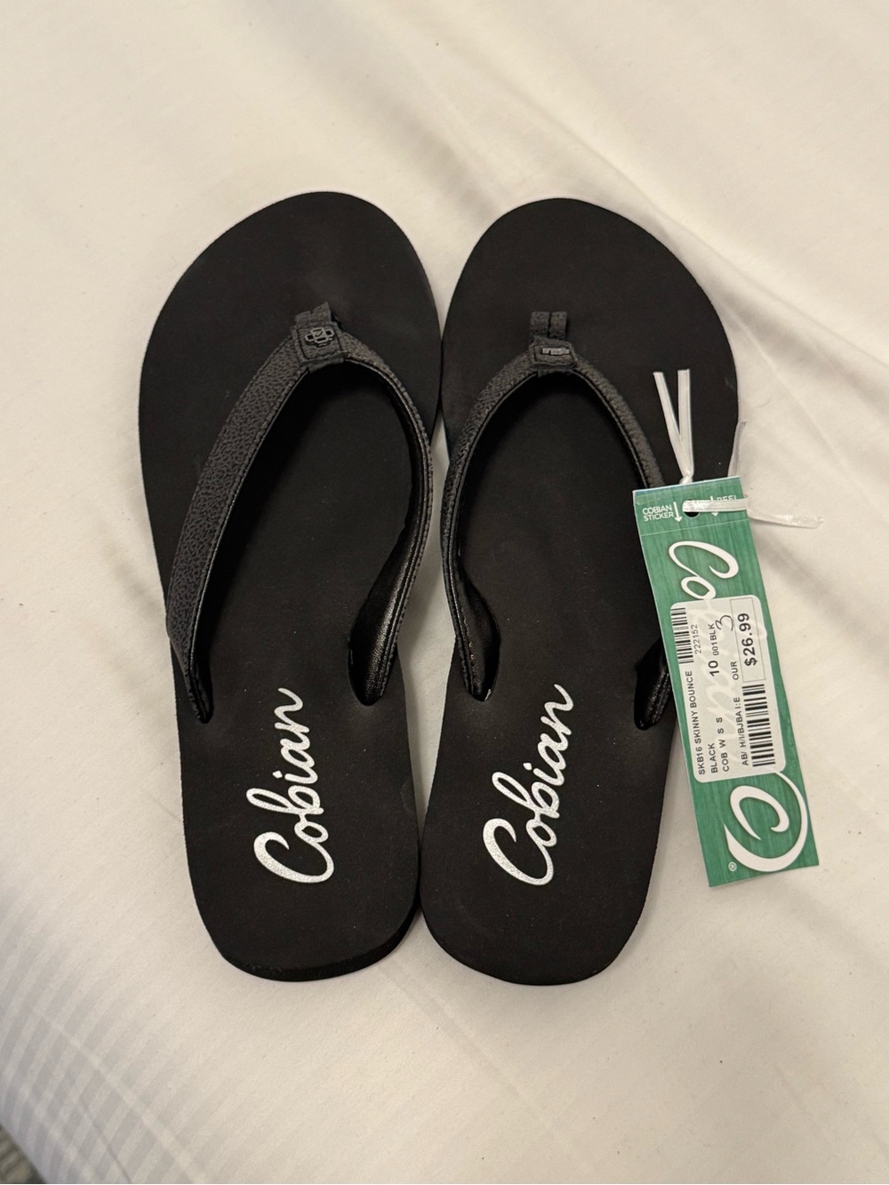 NEW! 🩴 Cobian Black Flip Flops